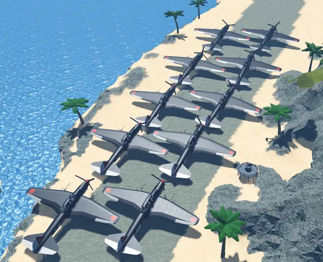 10th NAS aircraft waiting on the tarmac.
