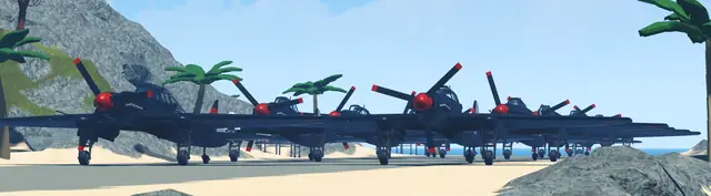 10th NAS aircraft waiting on the tarmac.
